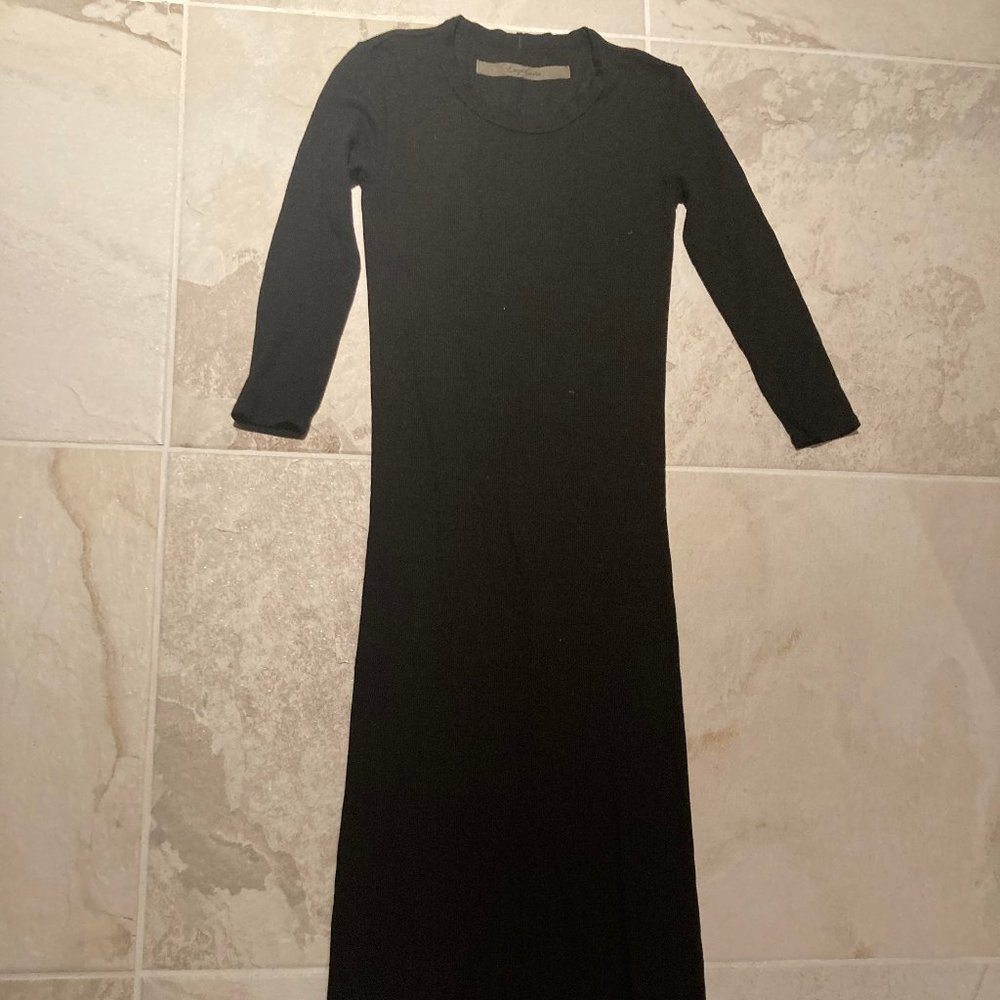 Enza Costa Ribbed Midi Dress